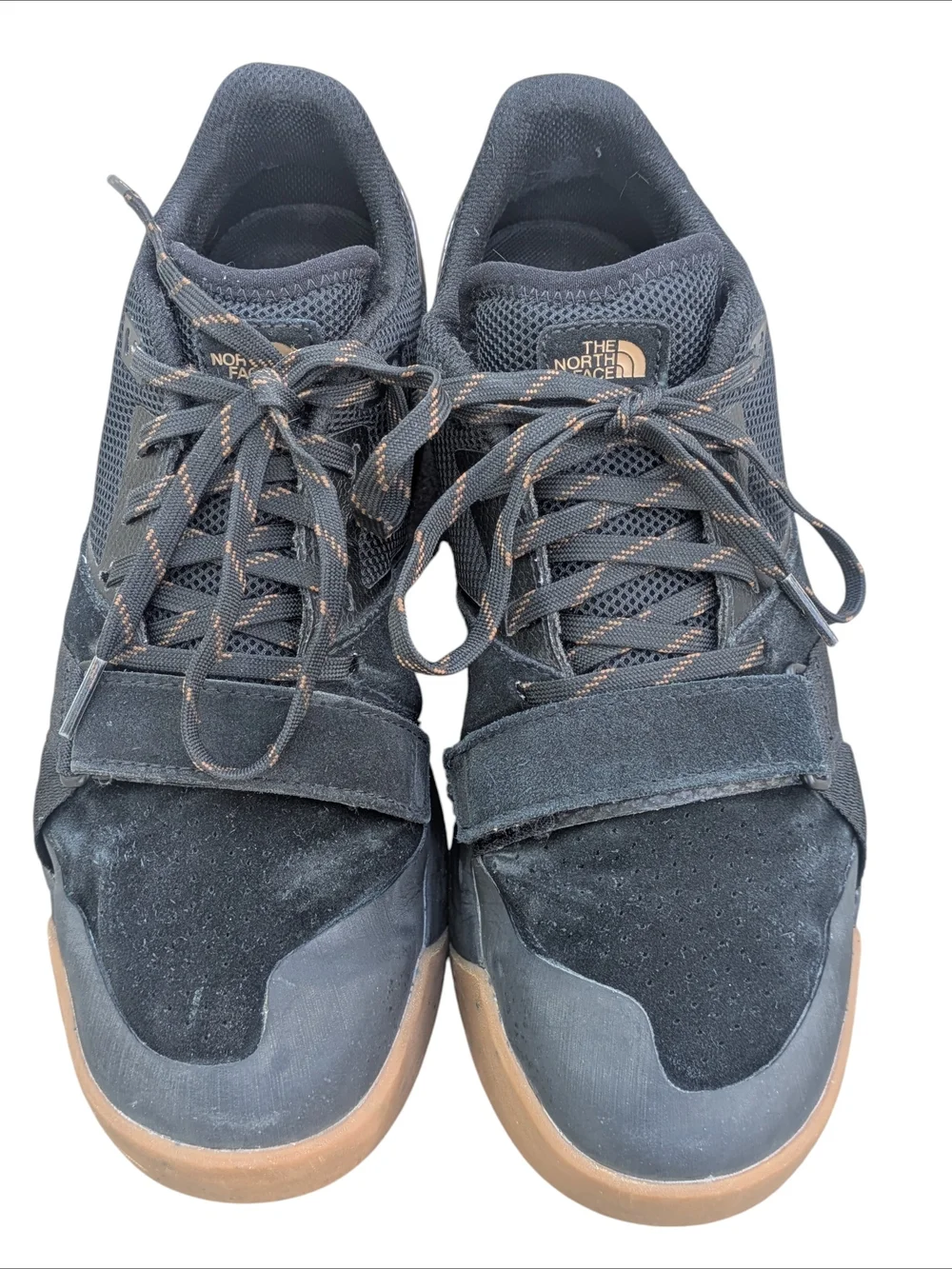 The North Face Men's Larimer Black and Gum Low-Top Sneakers